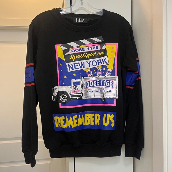 HBA/Hood by Air oose 1168 sweatshirt - Picture 1 of 4
